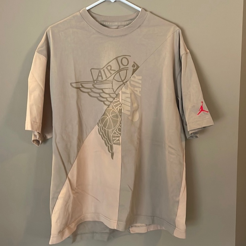 Cactus Jack by Travis Scott x Jordan Short Sleeve T-Shirt “Khaki”